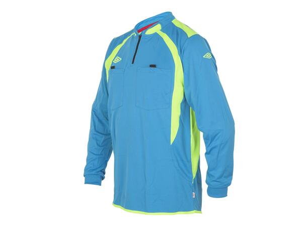 UMBRO Milton Ref. LS Jsy Turkis/Gul L Teknisk dommertrøye 